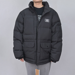 VANS范斯新款 外套VN000H22BLK 男子舒适羽绒夹克运动休闲百搭时尚