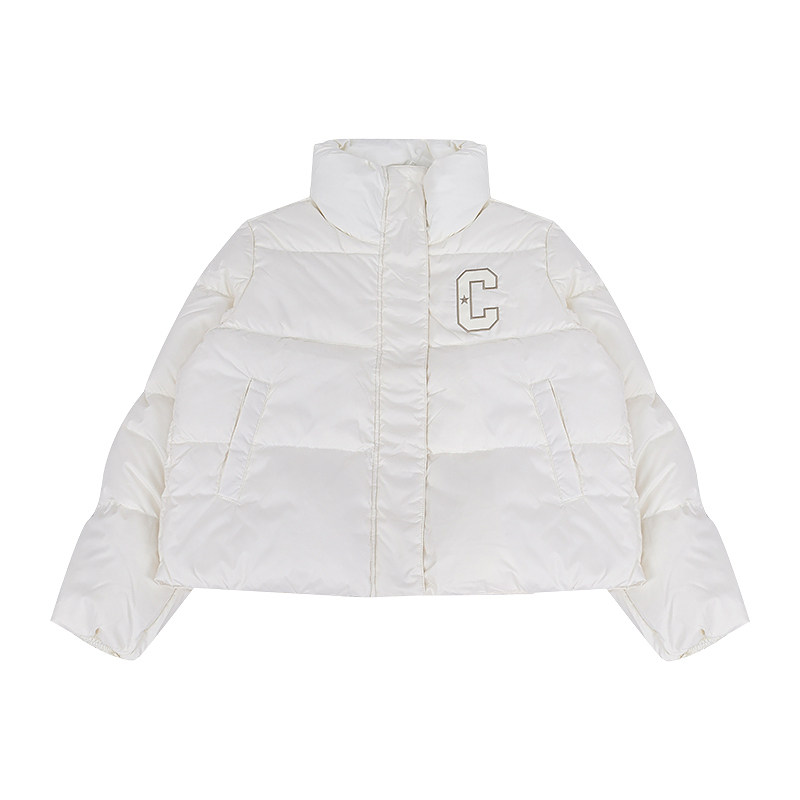 Converse匡威冬季女款保暖羽绒服运动休闲百搭简约外套WCJ097-W2Y