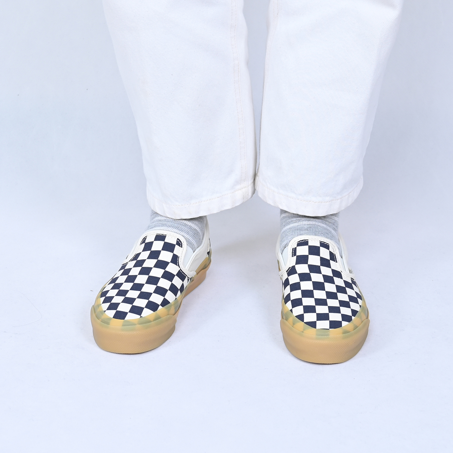 VANS棋盘格休闲鞋情侣板鞋