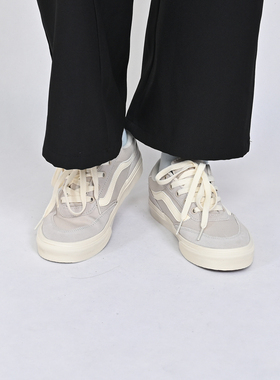 VANS范斯新款Brooklyn LS低帮休闲鞋女子百搭复古板鞋VN000D7UEN9