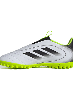 Adidas阿迪达斯新款儿童鞋男中童足球鞋魔术贴碎钉训练鞋JP5789