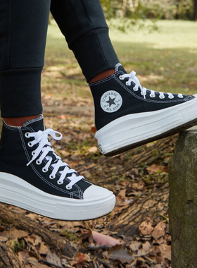 converse匡威女All Star Move厚底运动休闲帆布鞋568497C 570256C