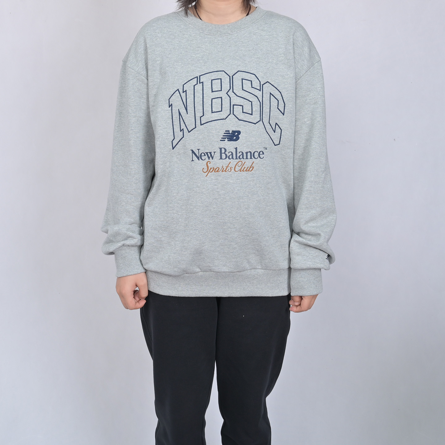 NEWBALANCE男子圆领卫衣