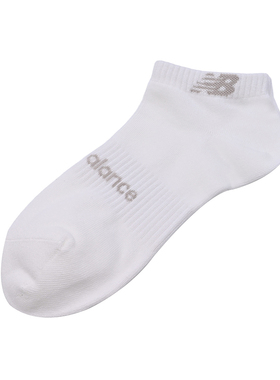 NEW BALANCE NB新款白色及踝袜运动休闲舒适情侣袜LAS51414-CIC