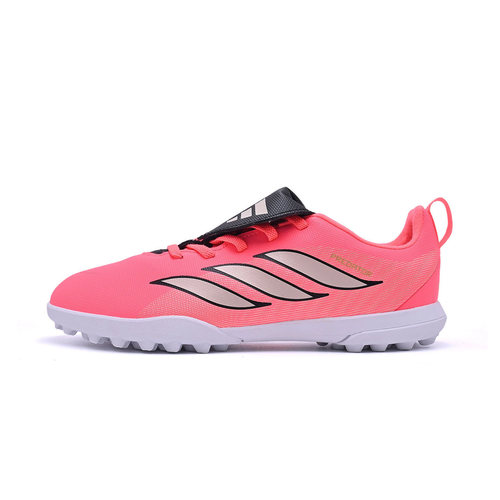 Adidas阿迪达斯新款儿童鞋男中童足球鞋魔术贴百搭休闲鞋HQ2274
