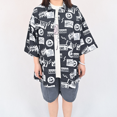 VANS夏季男子短袖衬衫