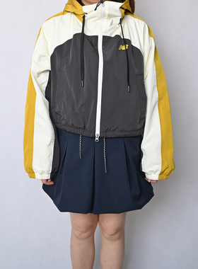 NEW BALANCE NB新款女子梭织外套潮流百搭休闲拼色上衣WJ6111C2