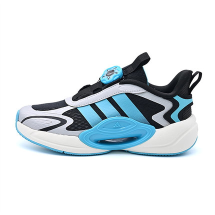 Adidas阿迪达斯新款儿童鞋男中童跑步鞋BOA旋钮休闲运动鞋JQ6718