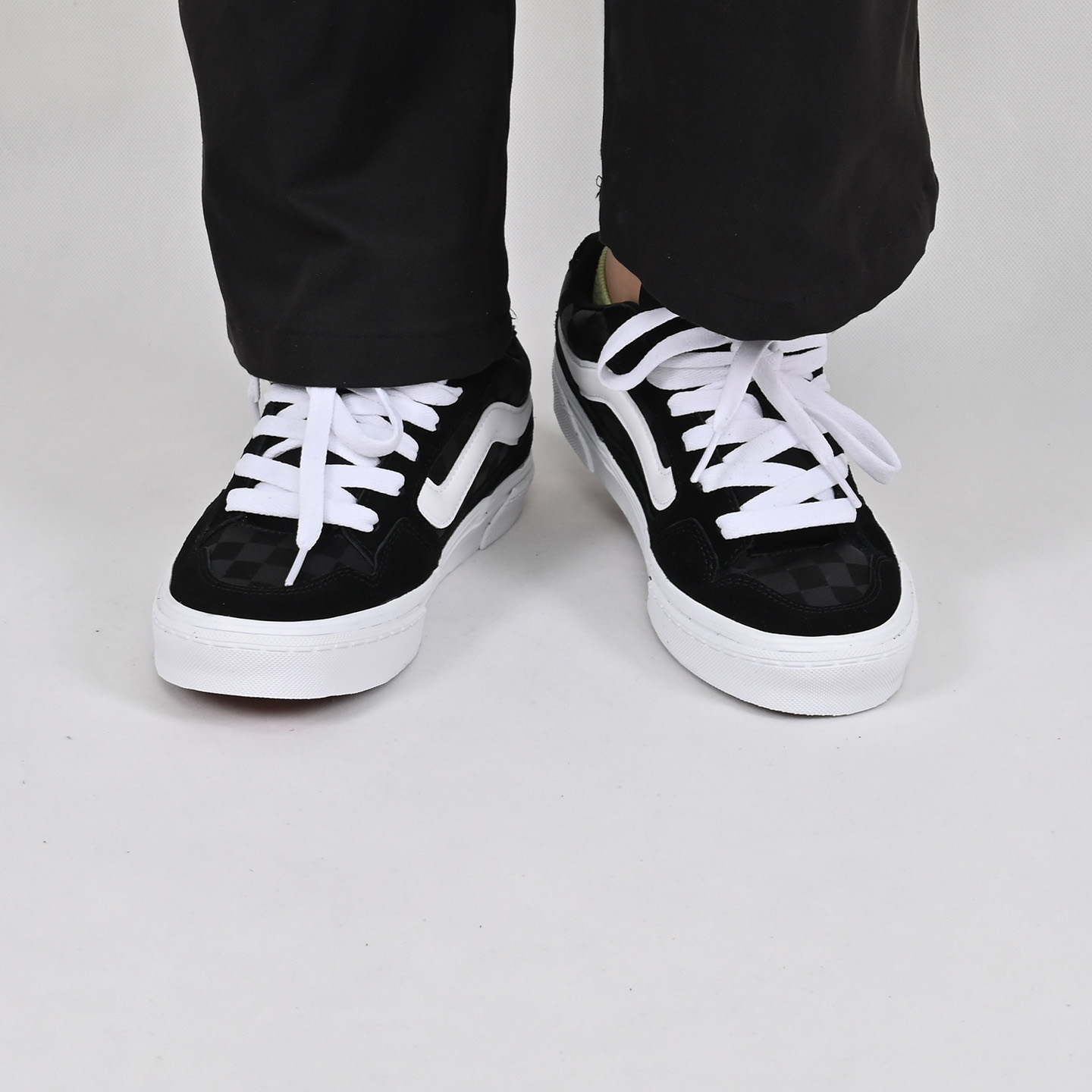 VANS棋盘格美式复古胖胖鞋
