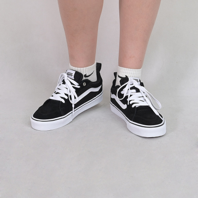 Vans黑色复古简约休闲鞋