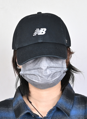 NEW BALANCE NB新款情侣款棒球帽运动休闲百搭鸭舌帽LAH00151-BK