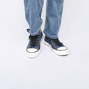 Converse匡威Throwback男女低帮休闲鞋蓝色百搭简约帆布鞋