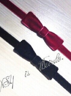 日本公主风丝绒项链饰品