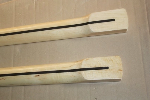 DIY Полуафинированная большая голова пианино головы кленовый кленовый пианино -шейка 21 -Распространенная яркая краска с медной подушкой для головы может настроить розовую доску пальцев