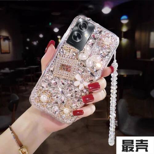 香水瓶OPPO A1s手机壳日韩A1i/A2 5G/A2m全包奢华镶钻软壳女款