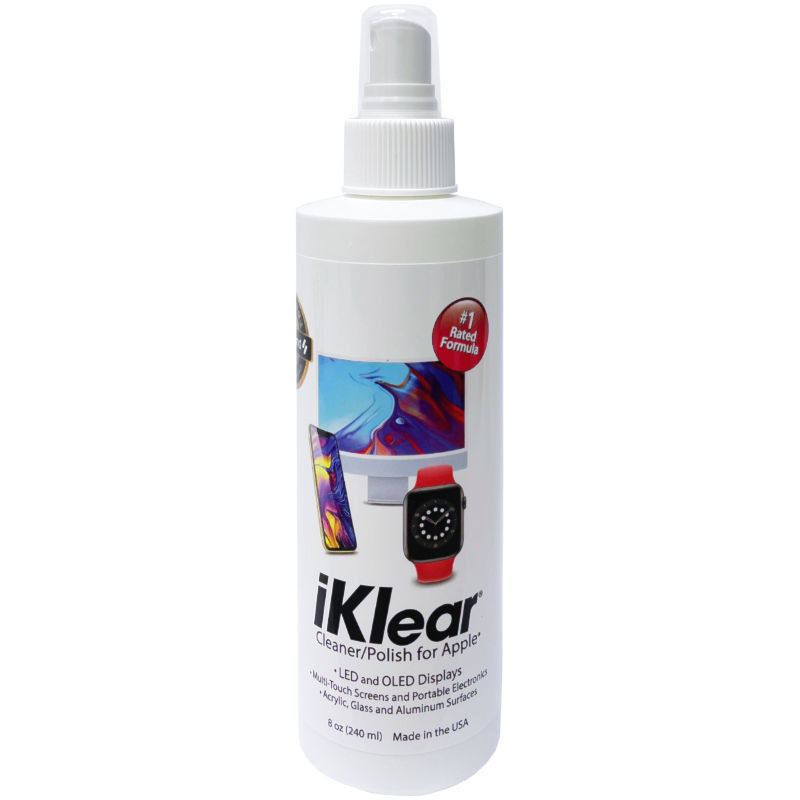 美国iklear ik-8笔记本电脑屏幕清洁剂手机平板液晶电视清洗液240ml笔记本电脑电视机屏幕清洁剂不含酒精