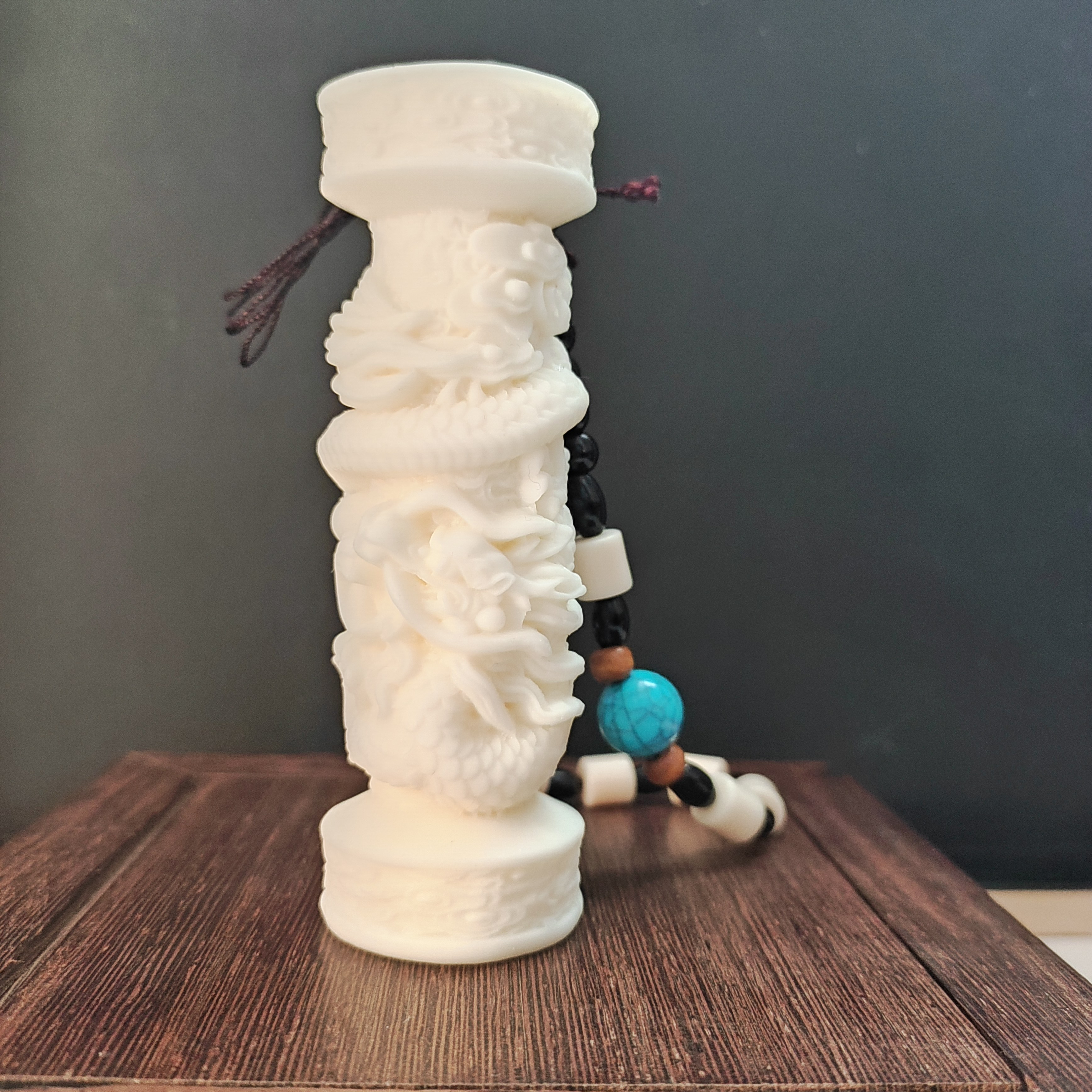 象牙果盘龙柱云男士文玩手把件挂生肖纹摆工艺象牙果雕刻盘玩把件,饰品/流行首饰/时尚饰品新,手把件/把玩物,淘宝优惠券,粉丝福利购,淘宝优惠卷