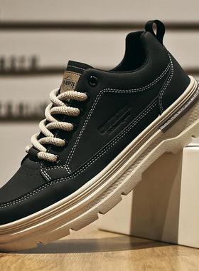 2025秋季新款工装鞋大码45男士休闲鞋38码运动户外防滑防水高帮鞋