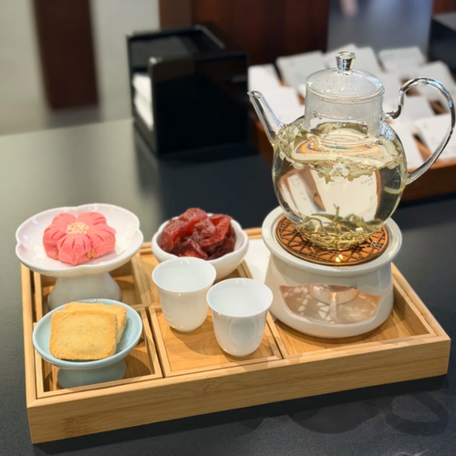 中式糕点餐具摆台下午茶点盘