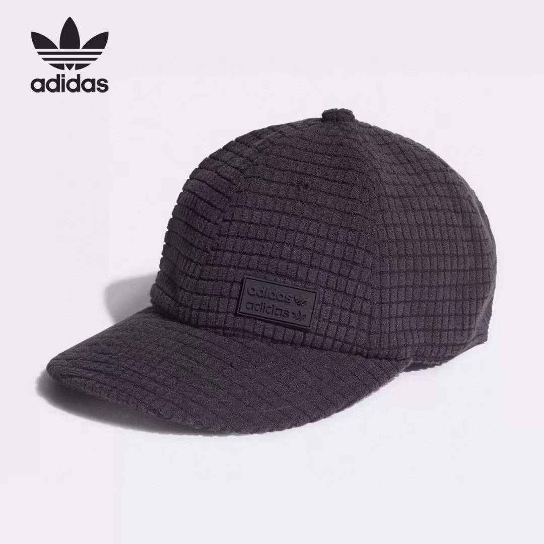 Adidas/阿迪达斯三叶草鸭舌帽男女帽简约百搭运动帽休闲帽H25281