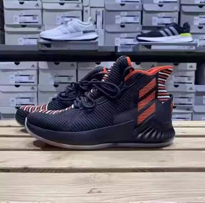 Adidas阿迪达斯正品ROSE 罗斯9男子高帮运动训练实战篮球鞋EE6846