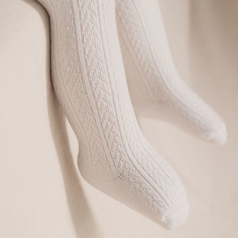 韩国进口男女童裤袜宝宝纯色条纹大pp连裤袜春秋季婴幼儿打底裤袜