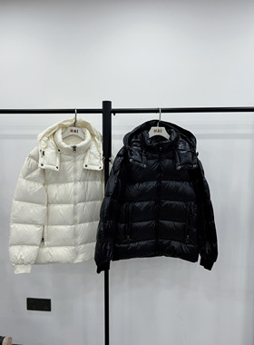 秋冬新款男女同款连帽羽绒服 常规款