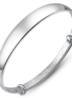 光面手镯气质简约手环女款甜美流行个性镯子不掉色手绳小清新饰品