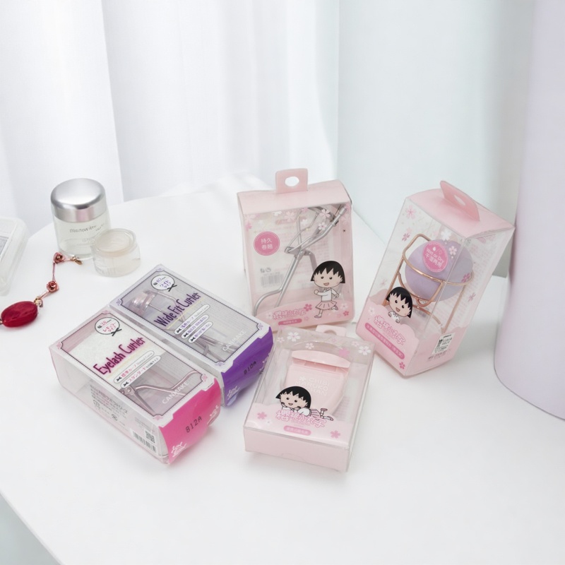 日本进口按压式睫毛夹迷你便携睫毛卷翘定型器睫毛器硅胶持久定型