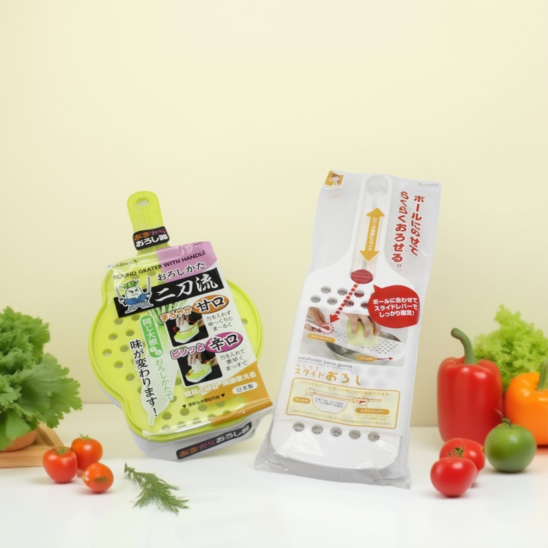 日本进口擦菜板磨沫蔬菜泥擦板萝卜姜末土豆磨泥器儿童辅食研磨器