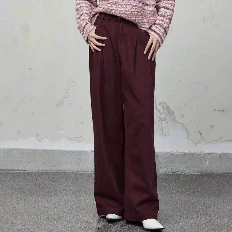 韩系列529元阔腿磨毛牛仔裤折扣2025年冬季新款女装,女装/女士精品,牛仔裤,淘宝优惠券,粉丝福利购,淘宝优惠卷