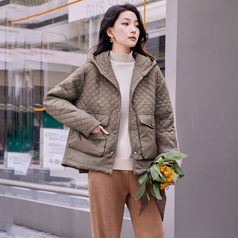 专柜659连帽外套绒里棉衣棉服