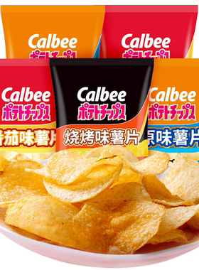 日本进口calbee卡乐比土豆棒
