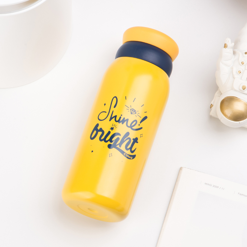 不锈钢便携保冷杯水杯保温大容量真空保温杯430ml保暖杯随身茶隔