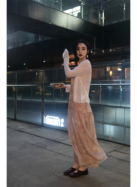 NANASTORE轻薄肌理100%天丝开衫冰感透气夏季新品女NX260639ZK4SS