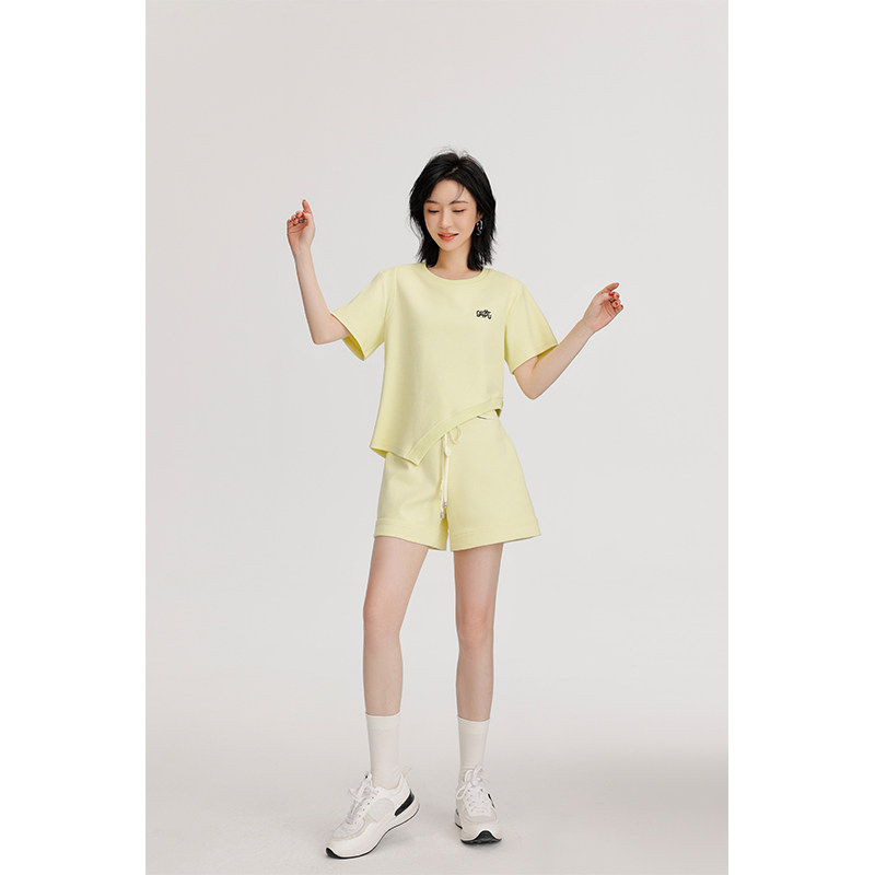 NANASTORE Women's short-sleeved T-shirt 2022 summer new pattern jacket shorts suit T-shirts Easy half sleeve have cash less than that is registered in the accountsin the Women's clothing/Boutique , T-shirt  category - from Buy2taobao.com to provide professional Taobao agent buy service