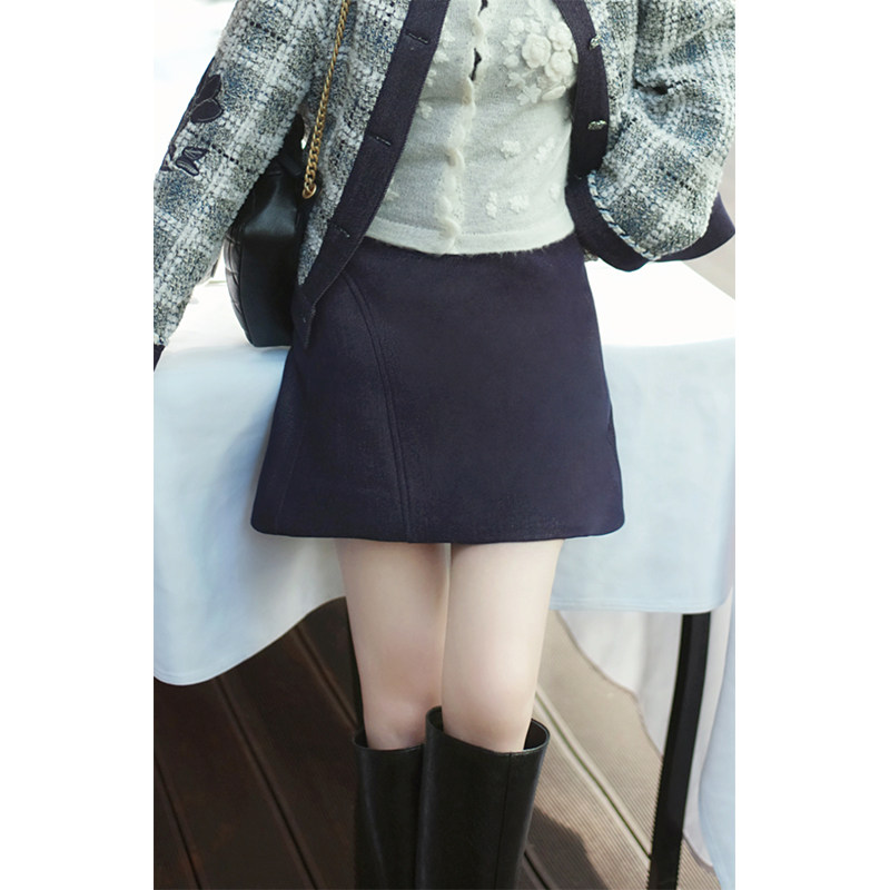 NANASTORE半身裙女2024春季新款包臀裙短裙a字高腰半裙复古小个子,女装/女士精品,半身裙,淘宝优惠券,粉丝福利购,淘宝优惠卷