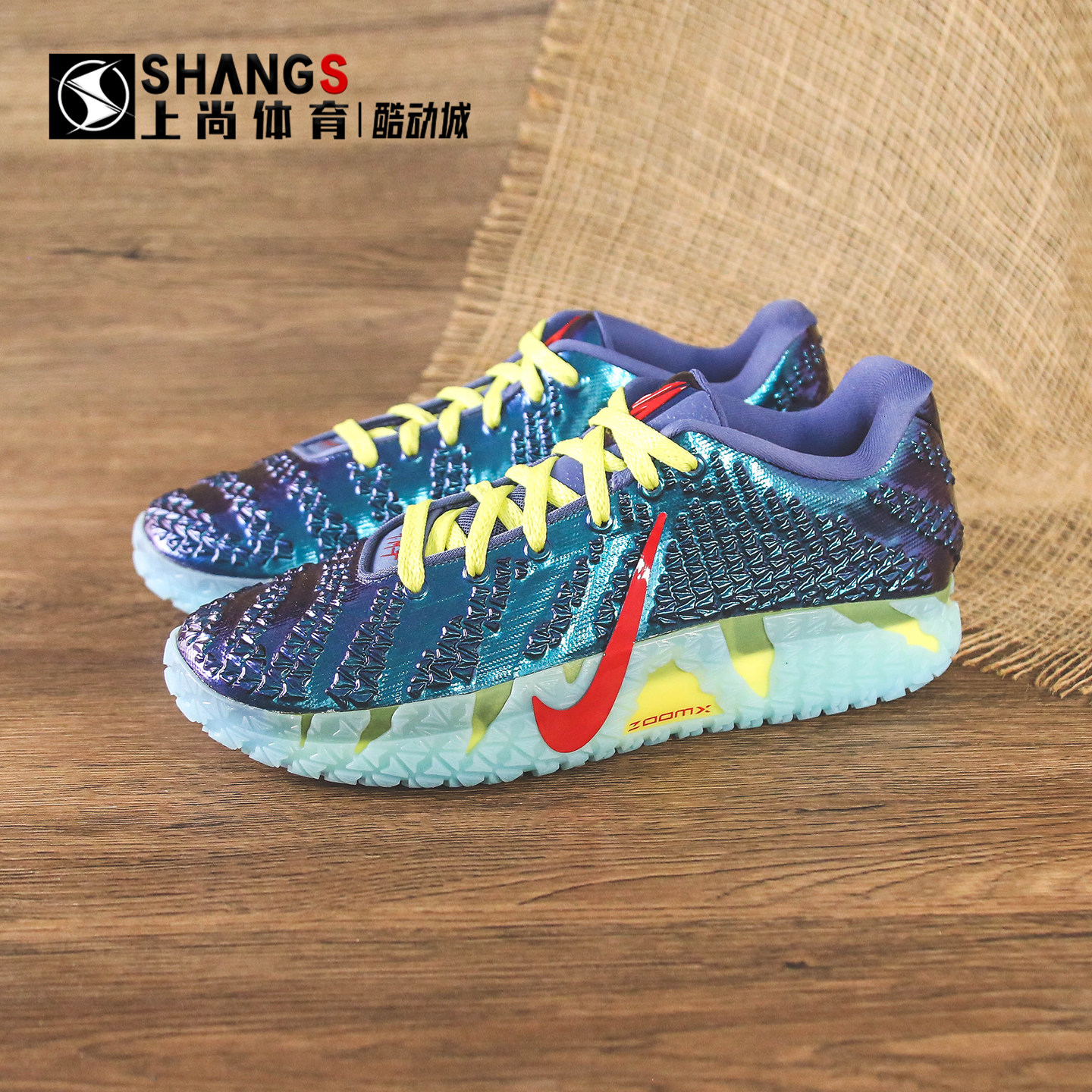 上尚专属 Nike Ja 3 莫兰特3代 菲尔叔叔 低帮篮球鞋 IH1099-400