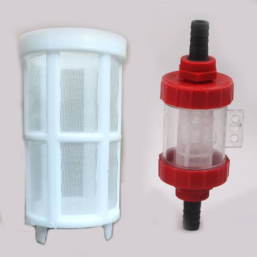 扇形夹管喷头两头插过滤网吸水滤网打药机柱塞泵循环水过滤器