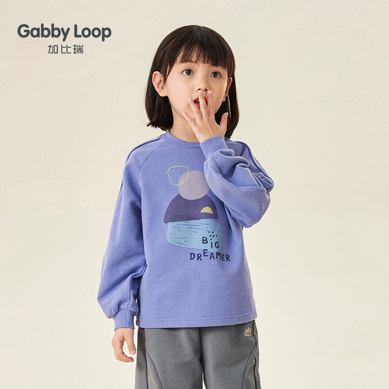 全棉女童加绒卫衣2023新款春秋冬季上衣童装儿童卫衣女中大童洋气