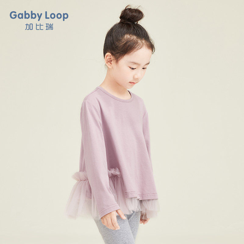 女童t恤春秋宽松长袖网纱洋气儿童纯棉夏季薄款短袖体恤衫上衣,童装/婴儿装/亲子装,T恤,淘宝优惠券,粉丝福利购,淘宝优惠卷