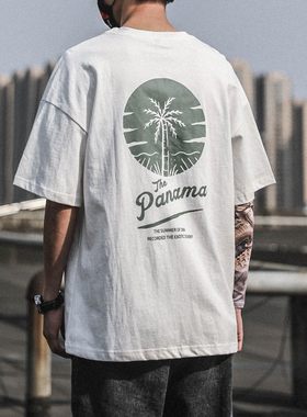 短袖上衣桐夏沫t恤休闲男生