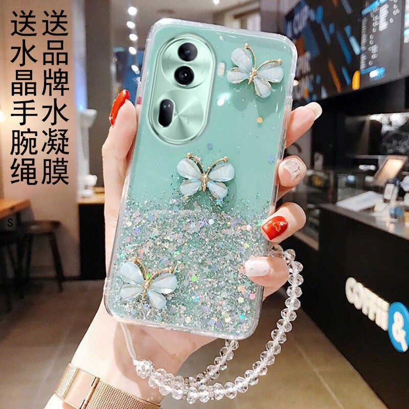 OPPOReno11系列星空蝴蝶防摔软壳
