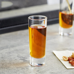 酒杯一口杯玻璃白酒杯洋酒子弹杯shot烈酒杯酒吧用烈酒杯白酒杯子