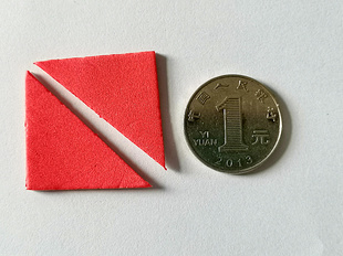 等腰直角三角形教具学具教学三角板小学数学几何图形公开课幼儿园