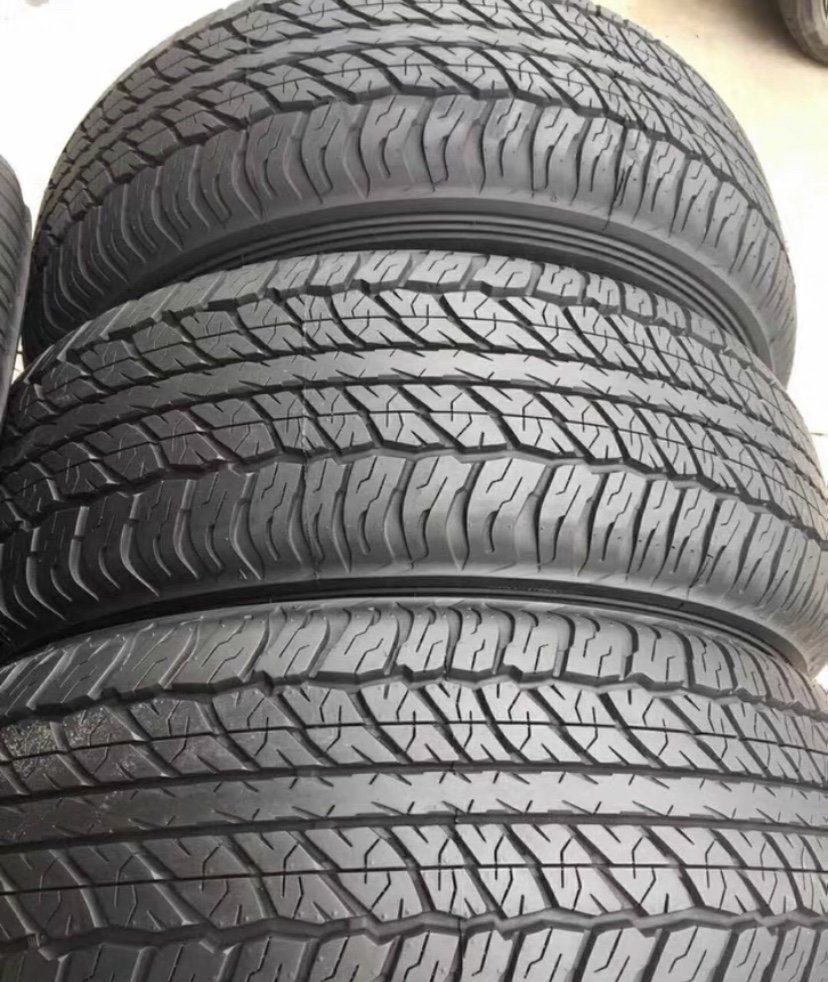 265/65R17邓禄普AT20 26565R17霸道普拉多原配九新成拆车件112S