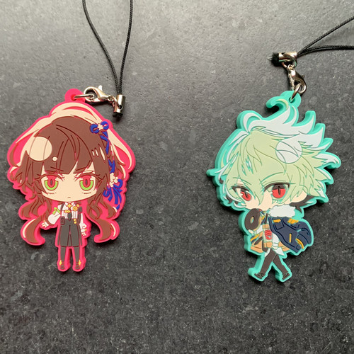 日单正版散货 AMNESIA失忆症 橡胶挂件健人斗真右京一辉