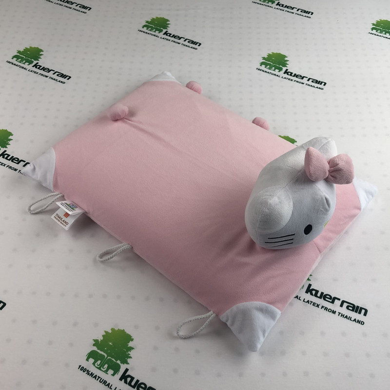 泰国KUER RAIN卡通乳胶枕头 粉色兔子抱枕 纯天然乳胶枕头儿童枕在类目 居家布艺, 靠垫/抱枕中 - 来自Buy2taobao.com提供专业的淘宝代购服务