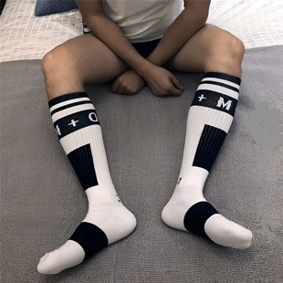 体育生10M袜子控男压力袜小腿袜秋冬运动跑步篮球吸汗速干长筒袜