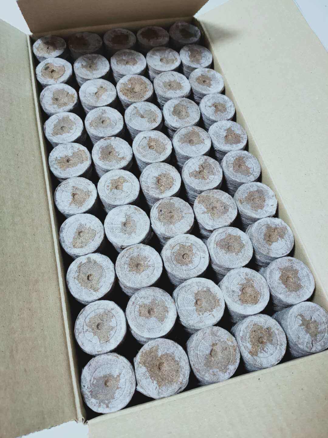 jiffy38mm蔬菜育苗块 压缩 营养块 挪威进口捷菲播种基质块 包邮